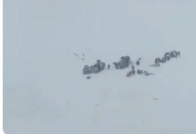 avalansa, Foto: Captura video