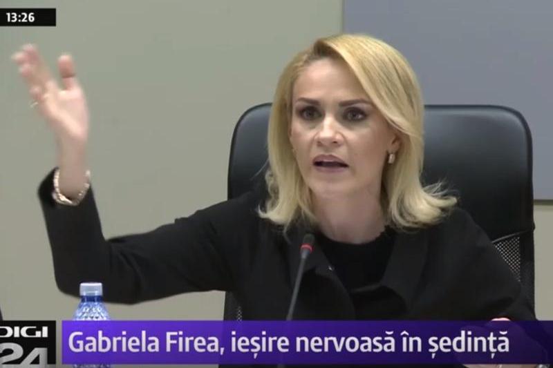 Gabriela Firea, Foto: Captura Digi 24