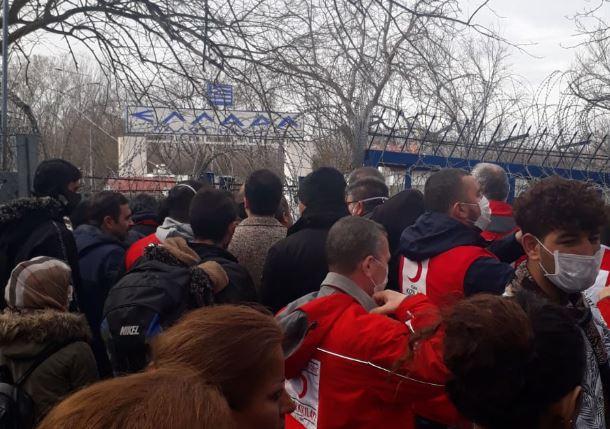 Refugiati la granita turco-elena, Foto: Hotnews