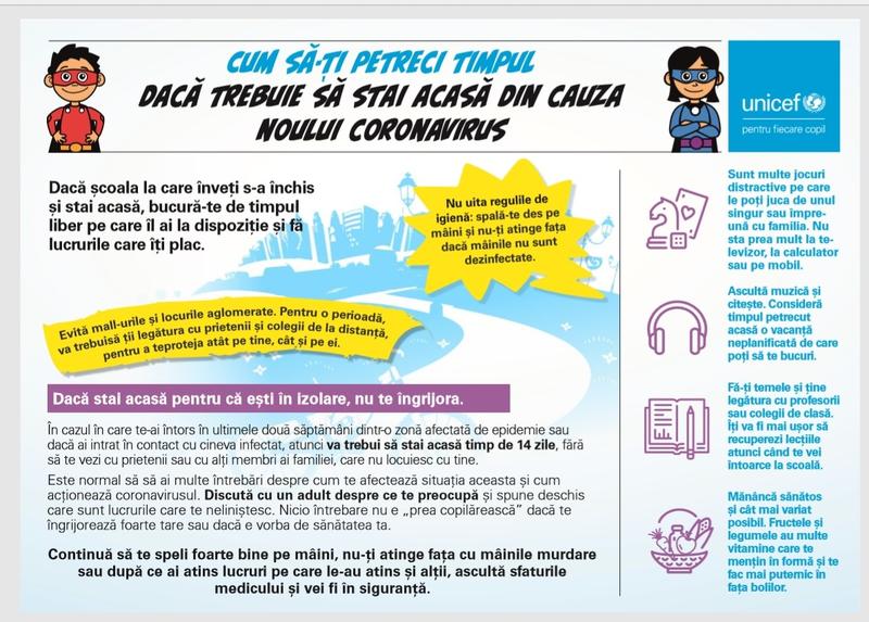 Recomandari UNICEF, Foto: UNICEF