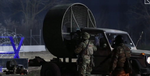 Ventilatoare la granita turco-greaca , Foto: Captura YouTube