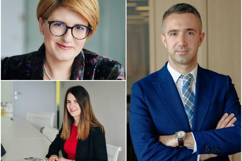 Irina Dimitriu, Ioana Georgescu-Mureșanu, Mihnea Galgoțiu–Săraru, Foto: Deloitte Romania