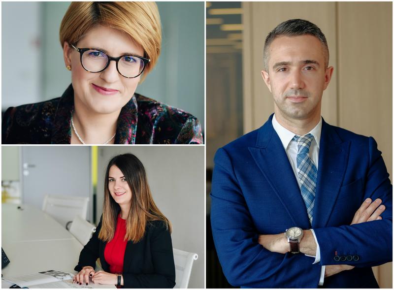 Irina Dimitriu, Ioana Georgescu-Mureșanu, Mihnea Galgoțiu–Săraru, Foto: Deloitte Romania