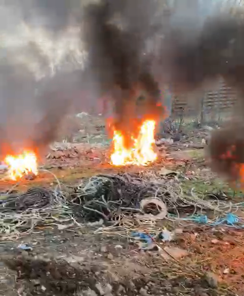 Arderi deseuri - 17 martie, Foto: Garda de Mediu