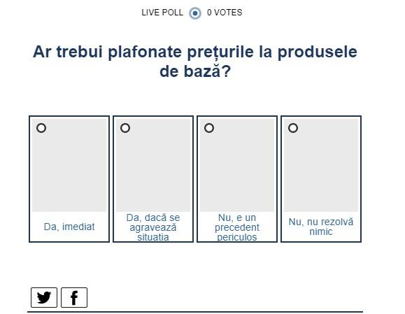 Sondaj produse de bază, Foto: Hotnews