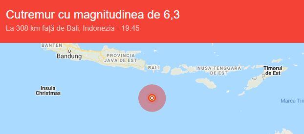 Cutremur Indonezia, Foto: Google