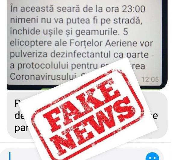 Fake News cu elicopterele Armatei și coronavirus, Foto: MApN