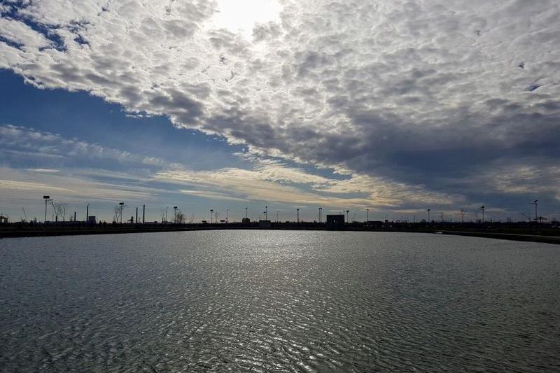 Lacul din parcul munipal Vest Ploiesti, Foto: Vlad Barza / HotNews.ro