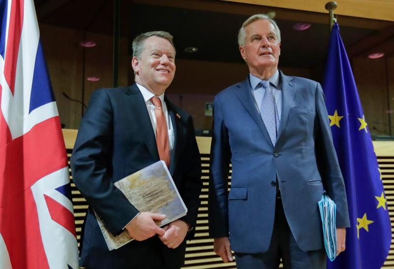 David Frost si Michel Barnier, Foto: Profimedia Images