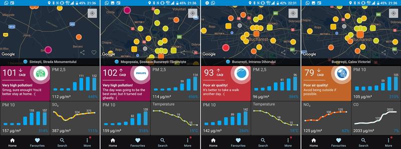 Poluare in Bucuresti vineri seara, Foto: Hotnews