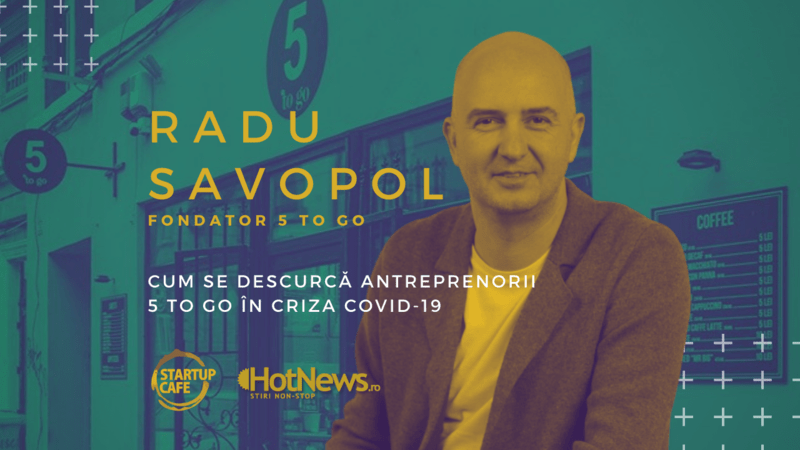 Radu Savopol, live la StartupCafe, Foto: Hotnews