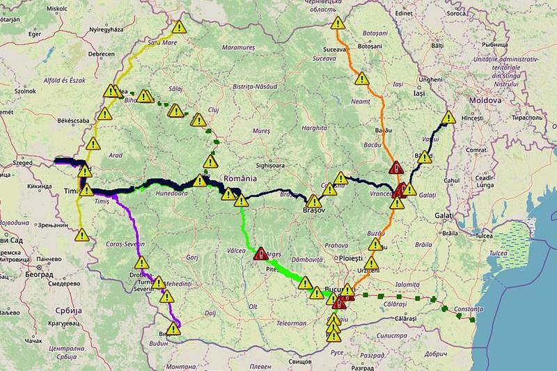 Transit corridors in Romania - COVDI-19, Foto: Hotnews