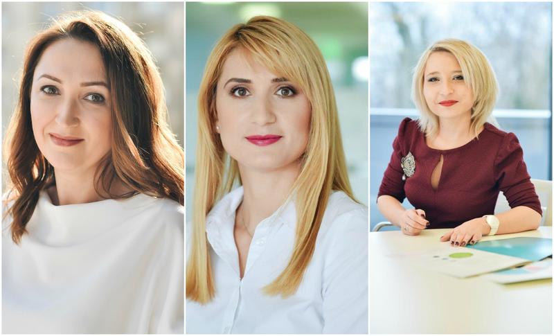 Florentina Munteanu, Gabriela Ilie, Ana-Maria Vlăsceanu, Foto: Deloitte Romania