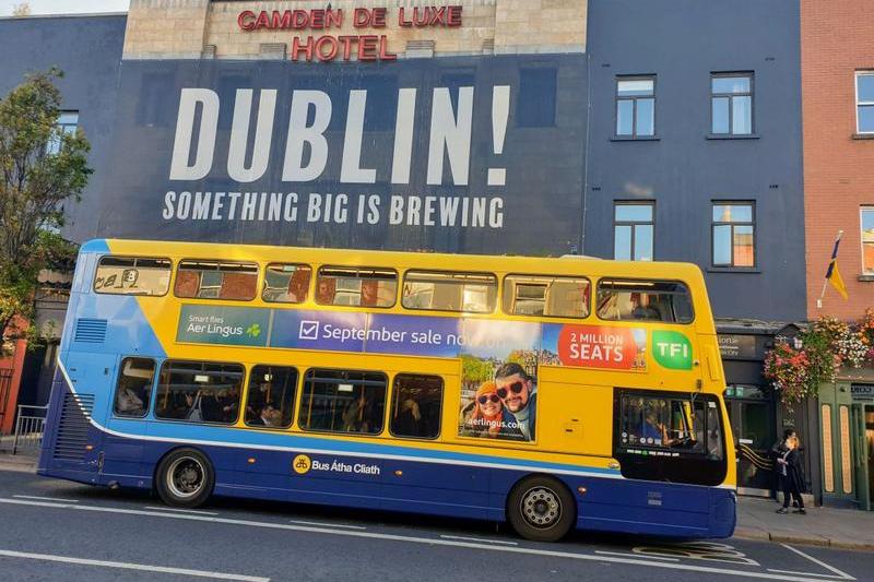 Autobuz din Dublin, Foto: Hotnews