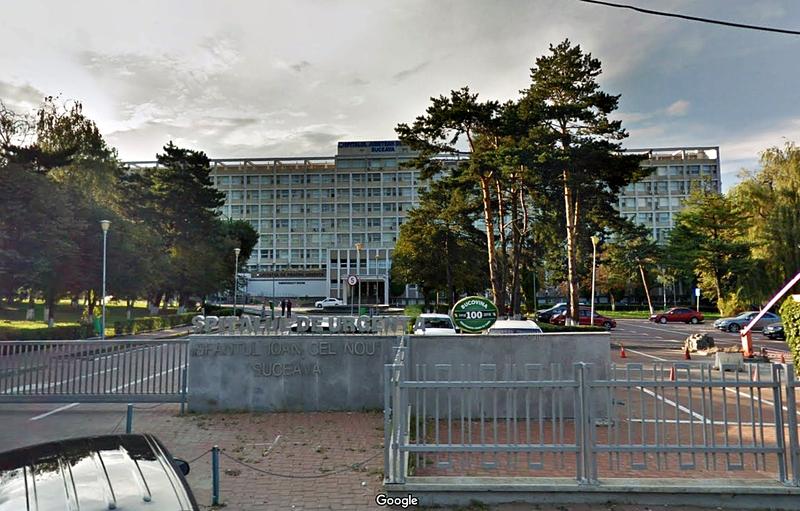 Spitalul din Suceava, Foto: Google Street View