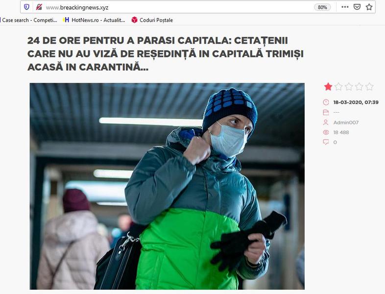 fake news panica, Foto: Hotnews