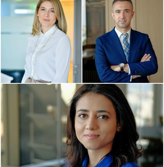 Andreea Artenie, Mihnea Galgotiu–Sararu, Ana Galgotiu-Sararu, Foto: Deloitte Romania