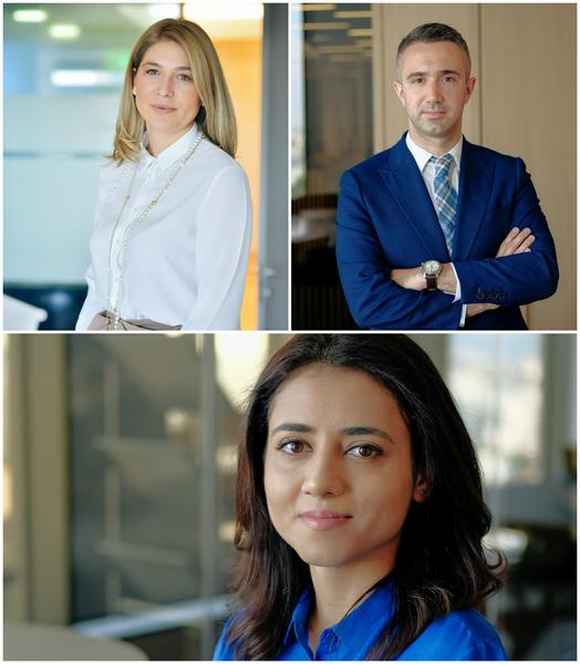 Andreea Artenie, Mihnea Galgotiu–Sararu, Ana Galgotiu-Sararu, Foto: Deloitte Romania