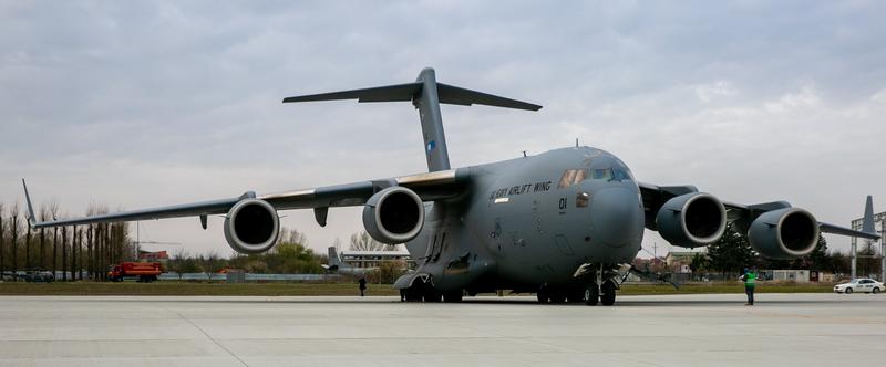 C-17 Globemaster III - la Bucuresti, Foto: Fortele Aeriene Romane