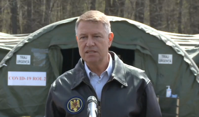 Klaus Iohannis, Foto: Captura video