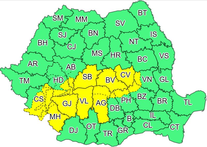 Informare meteo, Foto: meteoromania.ro