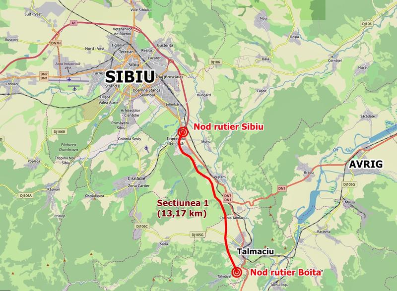 Sectiunea 1 Sibiu - Boita, parte din A1 Sibiu - Pitesti, Foto: Hotnews