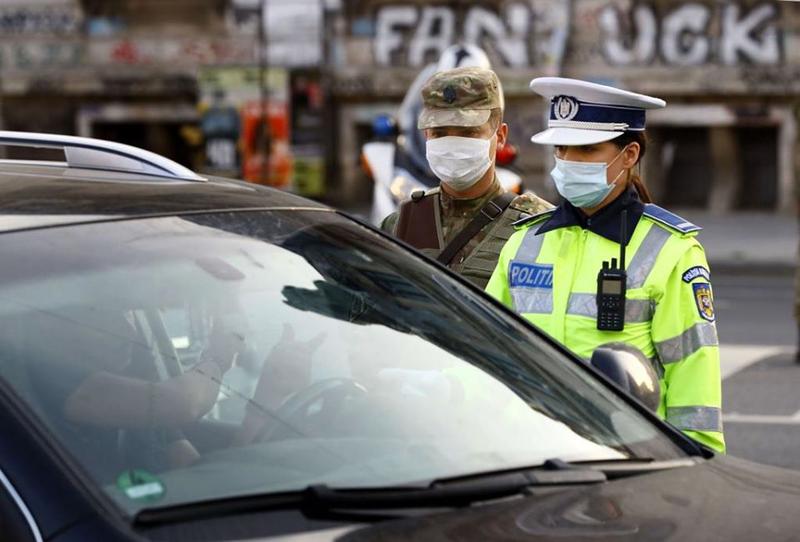 Politia controale coronavirus, Foto: Facebook - Politia Romana