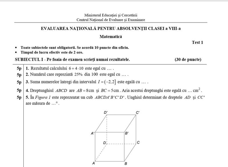 Matematica, Foto: Hotnews