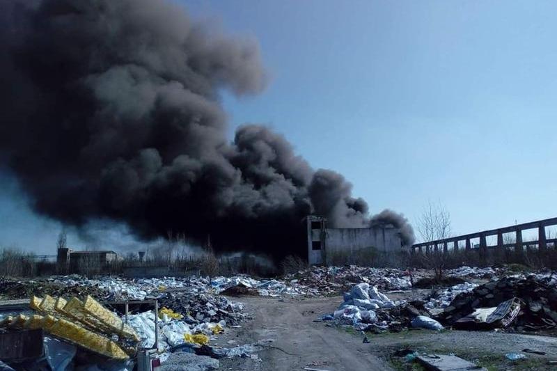 Poluare fum Bucuresti, Foto: Facebook/ Costel Alexe