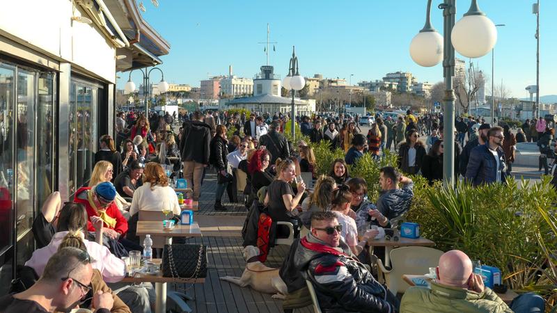 Marina Rimini, zona rosie /Foto: Dorin Mihai, Foto: Hotnews