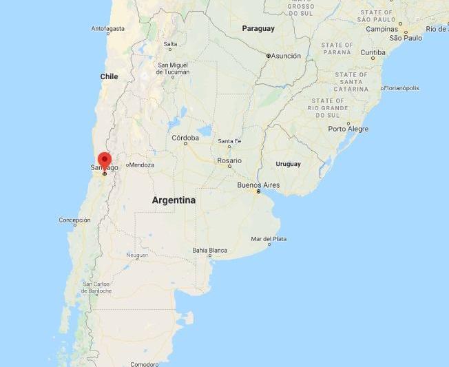 Santiago, Foto: Captura Google Maps