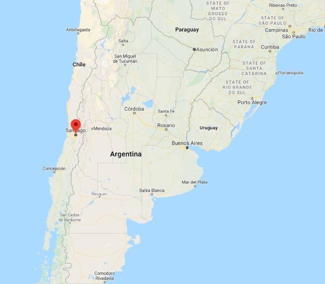 Santiago, Foto: Captura Google Maps