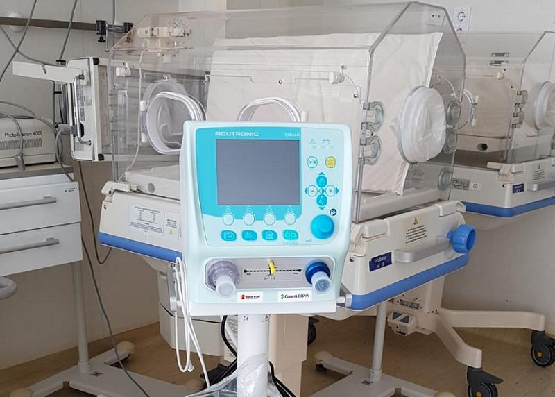 Ventilator de suport respirator, Foto: Salvati Copiii