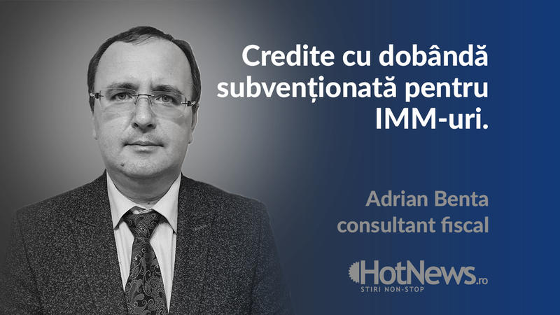 Despre creditele cu dobanda subventionata pentru IMM-uri cu Adrian Benta, Foto: Hotnews