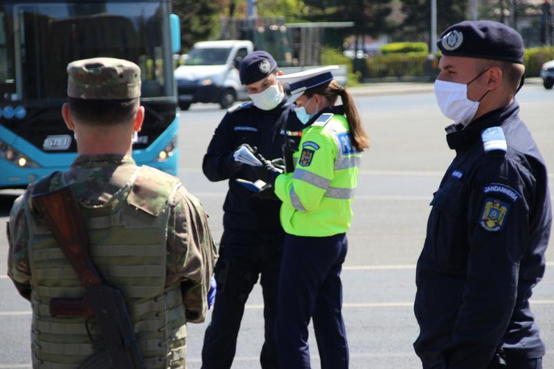 Forte de ordine, in Capitala, Foto: Facebook/ Directia de Jandarmi Bucuresti