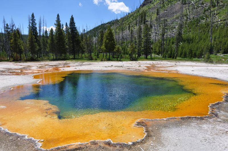 Lac din Yellowstone, Foto: Pixhere