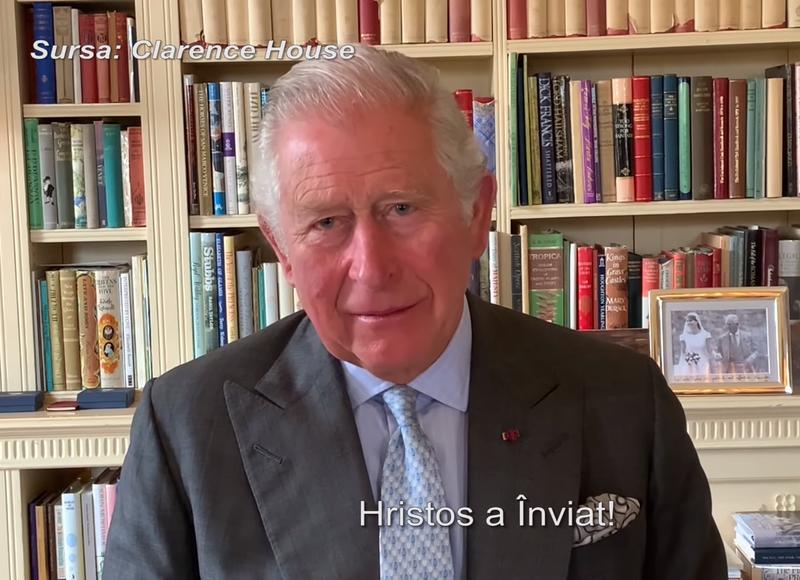 Printul Charles, mesaj catre romani, Foto: Captura de ecran
