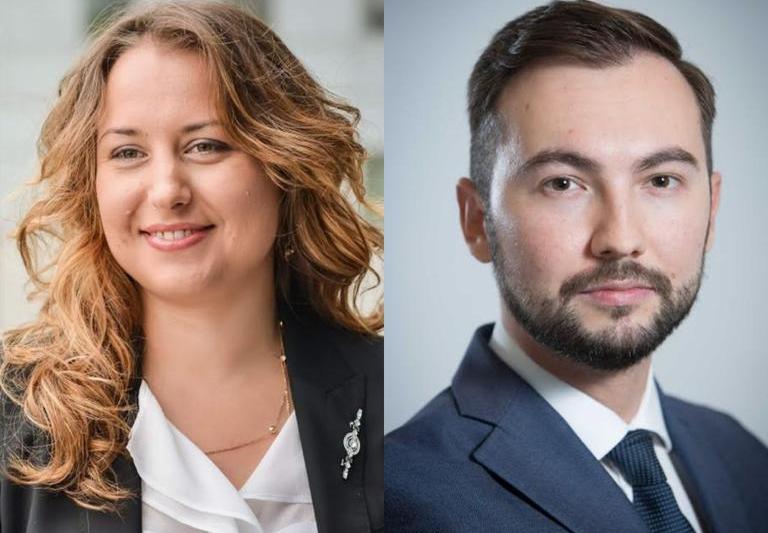 Irina Dobre, Vasile Rusu, Foto: Deloitte Romania