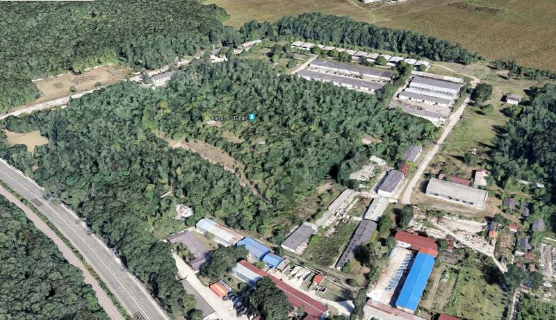 Cazarma Tunari din Nordul Capitalei, langa Soseaua de Centura, Foto: Google Earth