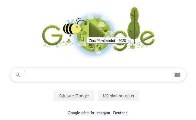 Doodle Ziua Pamantului 2020, Foto: Google