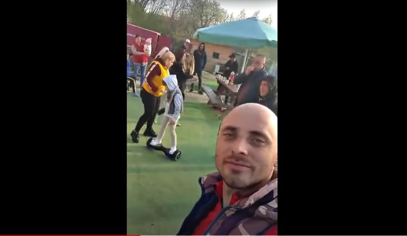 Petrecere la gratar la Salcea, Suceava, Foto: Captura YouTube