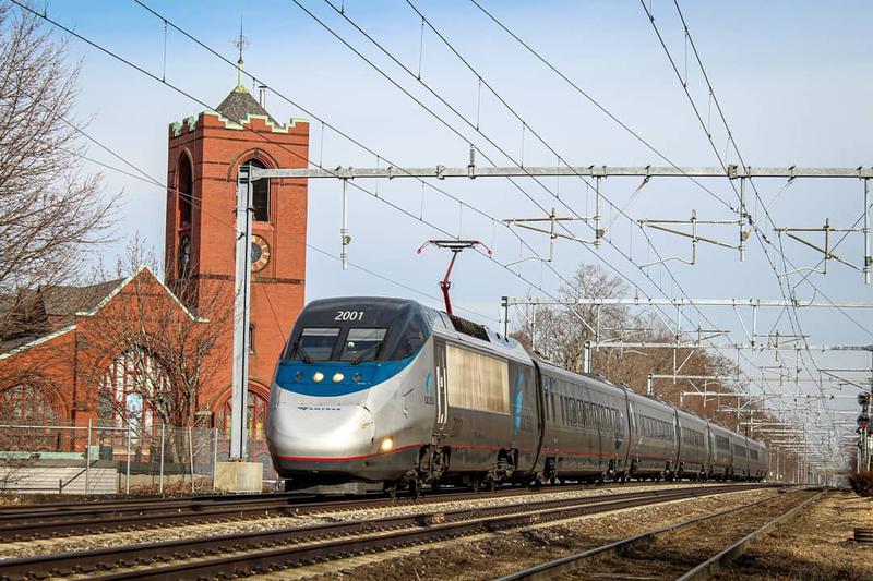 Tren expres al Amtrak, Foto: Amtrak