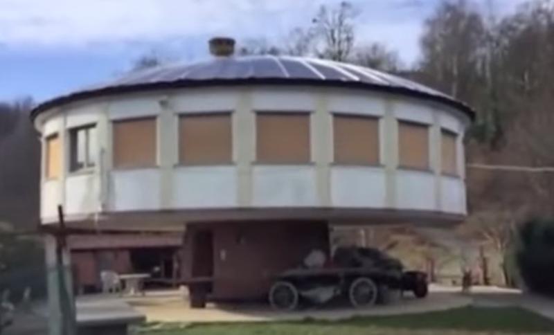 Casa rotativa, Foto: Captura YouTube