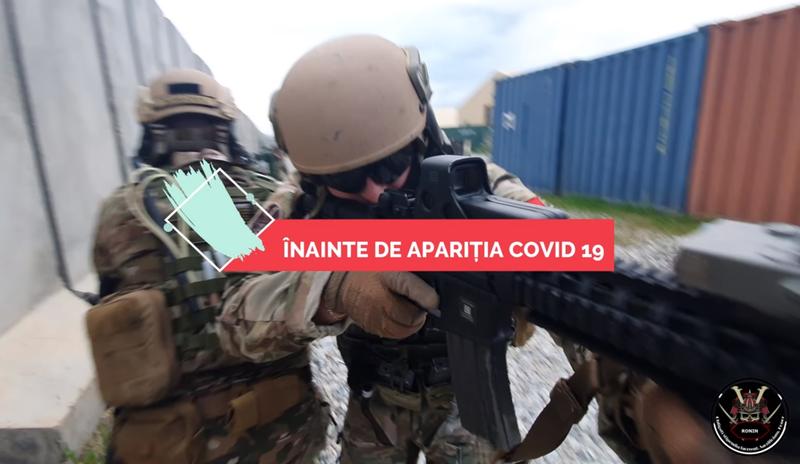 Militarii din cadrul Fortelor Speciale - cum s-au adaptat la masurile anti COVID, Foto: Captura video