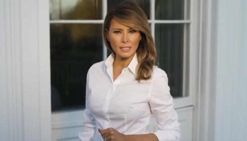 Melania Trump, Foto: Captura YouTube