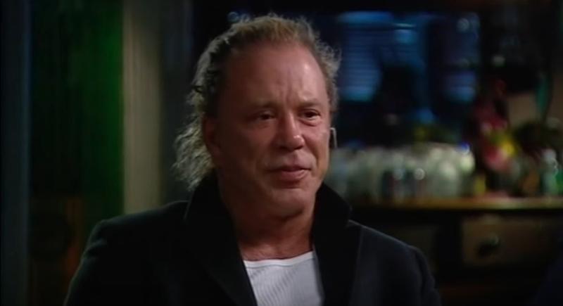 Mickey Rourke, Foto: Captura YouTube