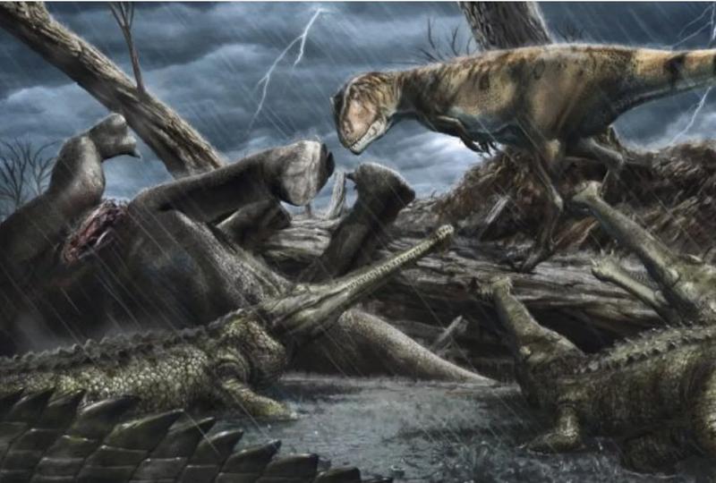 Reprezentarea faunezi sahariene de acum multe milioane de ani, Foto: University of Portsmouth