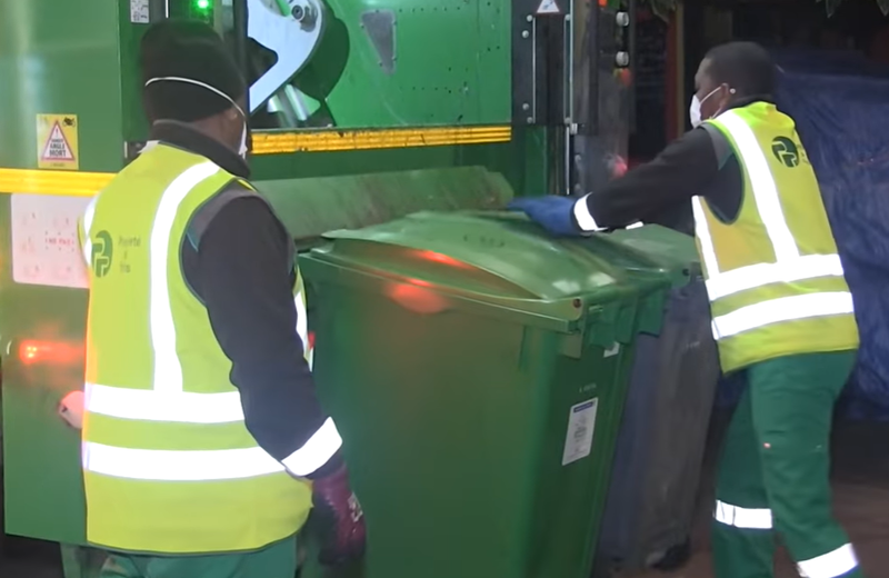 gunoieri Franta, Foto: Captura YouTube