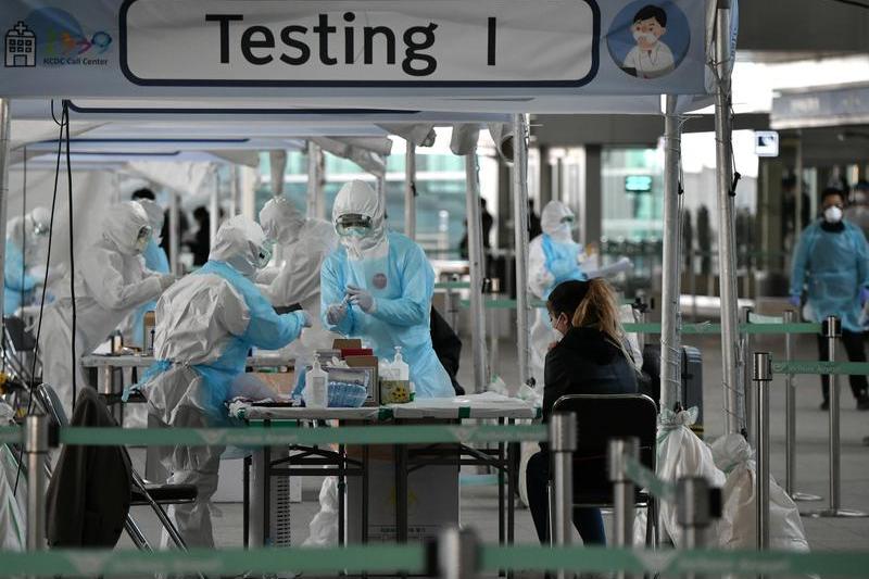 Testare coronavirus, Foto: Jung Yeon-je / AFP / Profimedia