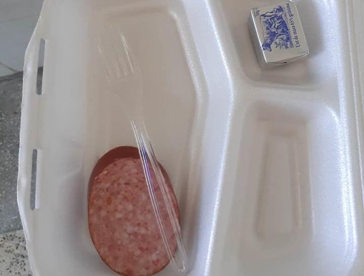 Mic dejun Spitalul Judetean Neamt, Foto: Facebook/ Neculai Ivanov